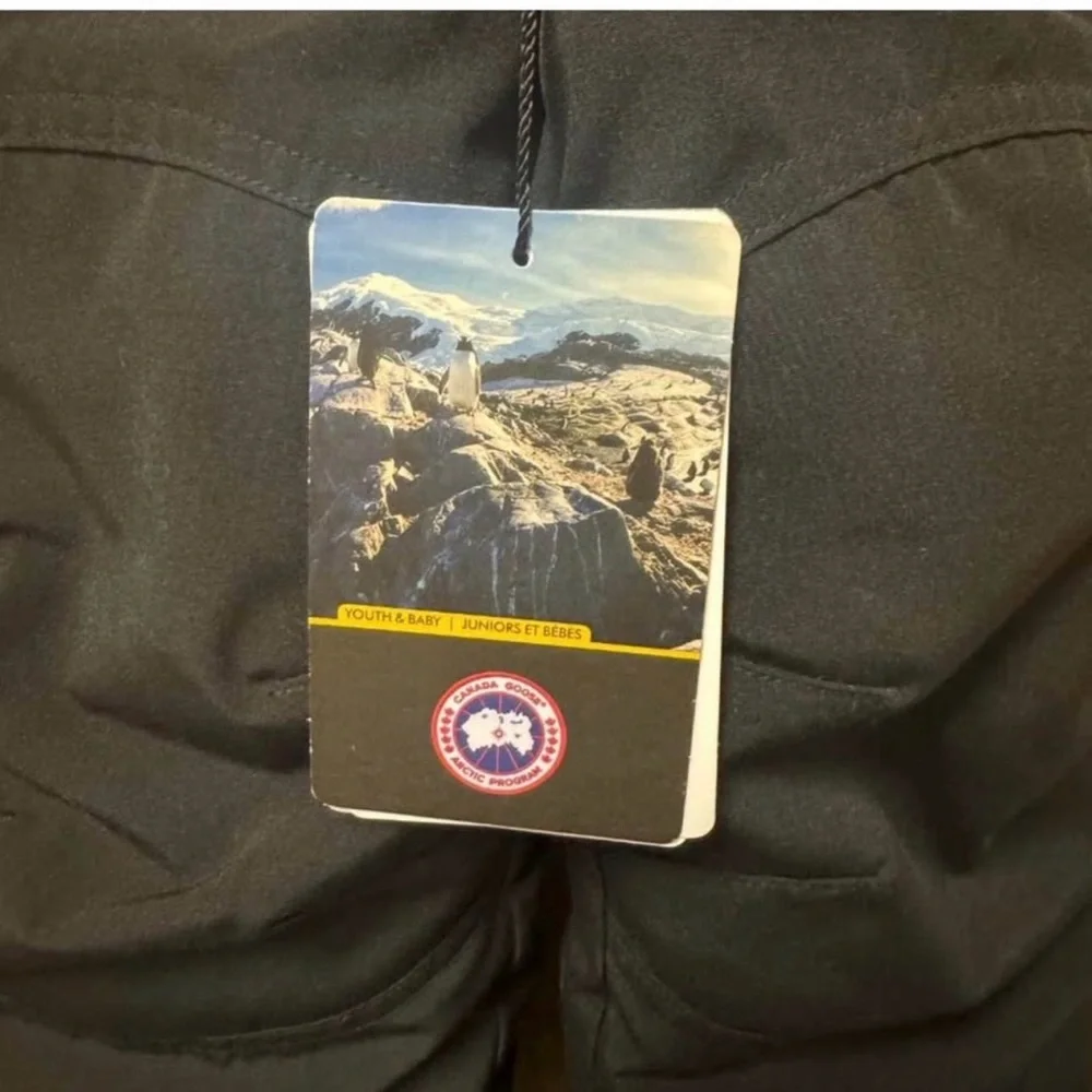 Canada Goose Kids Black Overalls - Picture 4 of 9